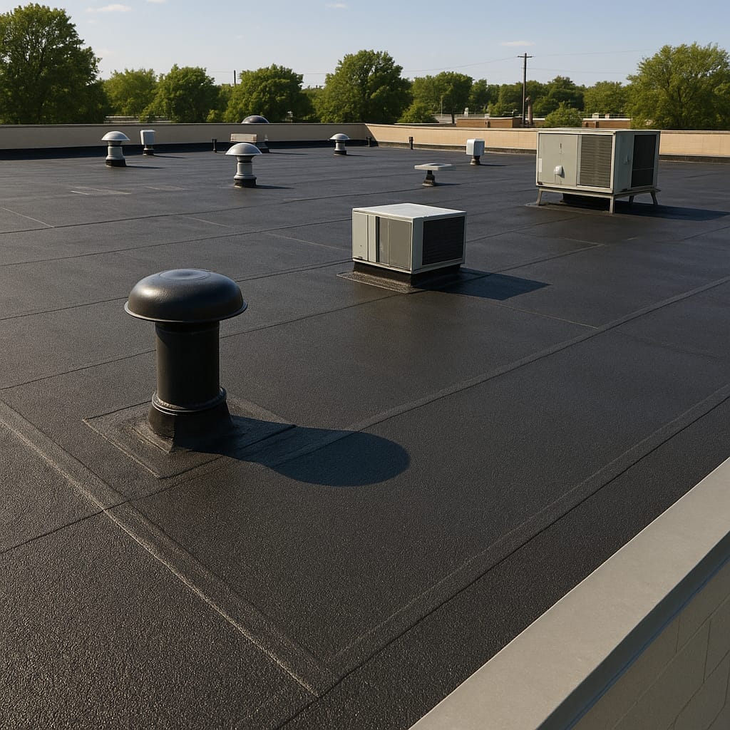 Commercial Flat-Roof Coating in Deep River, ON